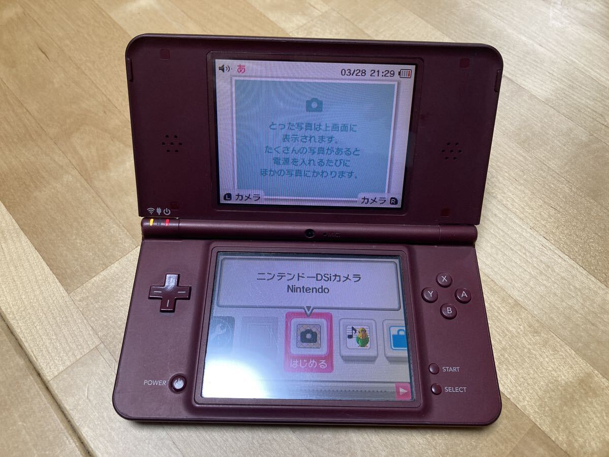 24-0015D ジャンク 通電のみ NINTENDO DSi LL 本体 UTL-001(JPN