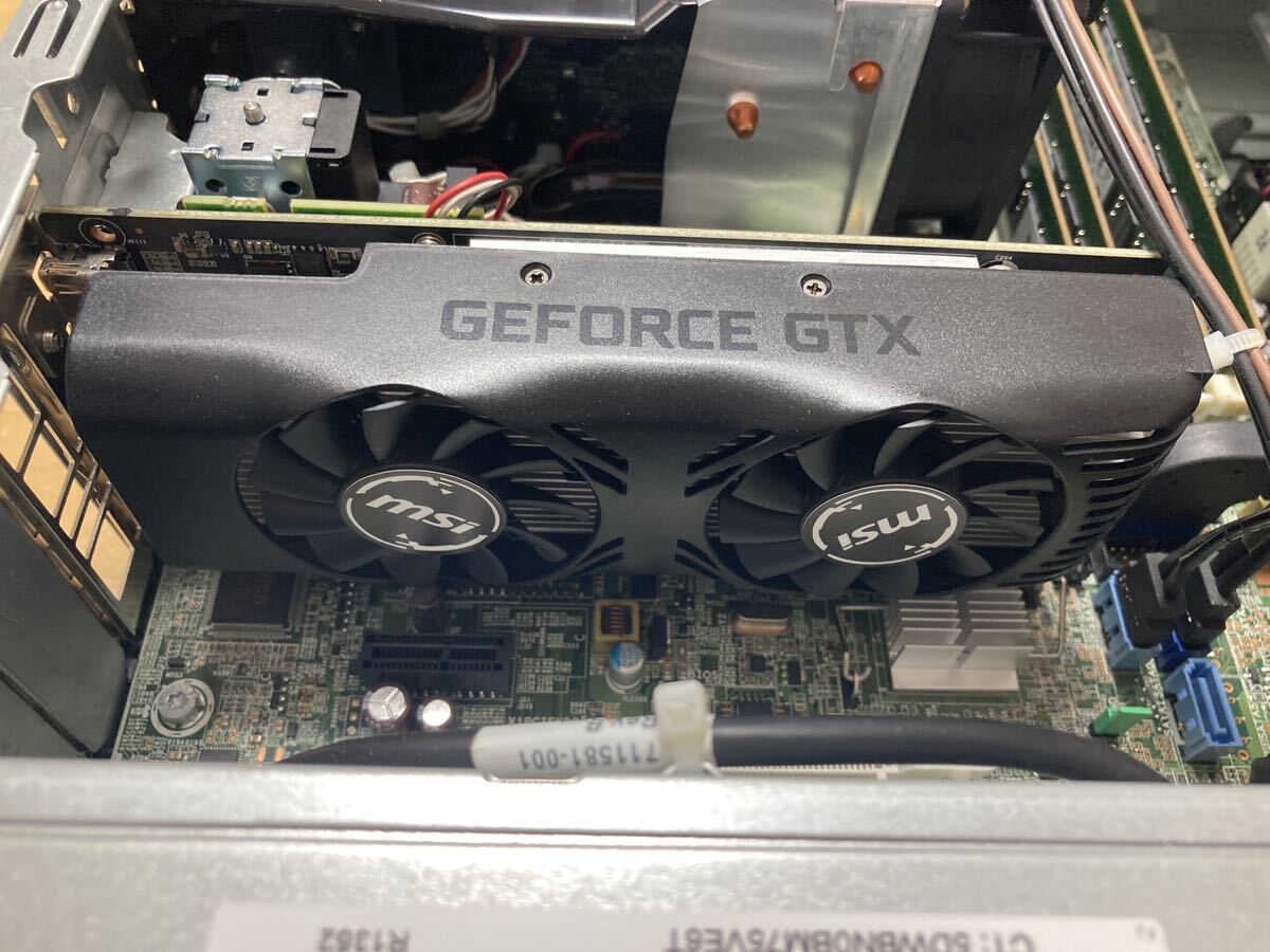 24-0009 ゲーミングPC hp EliteDesk 800 G1 SFF SSD搭載 GeForce GTX1650 Core i7 4770 3.6GHz SSD 480GB メモリ16GBの画像8