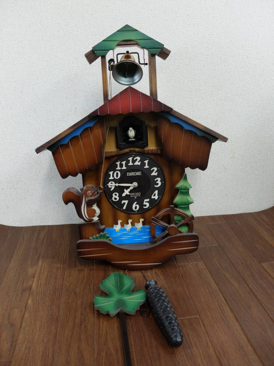 Yahoo!オークション - SEIKO セイコー BIRDIE バーディ 鳩時計 Yahoo!オークション - SEIKO セイコー BIRDIE バーディ 鳩時計