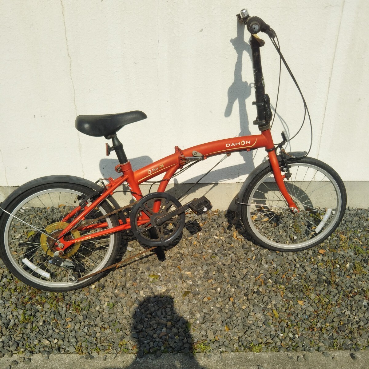 ダホン ＤＡＨＯＮ 折りたたみ式自転車中古品。 東淀川区より直接引き取りのみ。の画像7