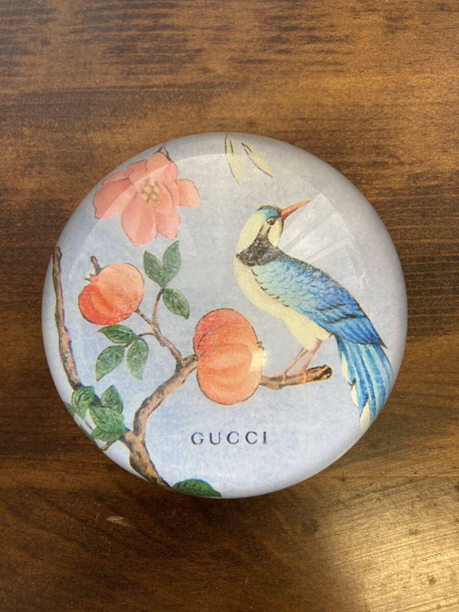 GUCCI グッチ ペーパーウエイト 文鎮 置物 インテリア ミケーレ 鳥　文房具　ディスプレイ_画像2