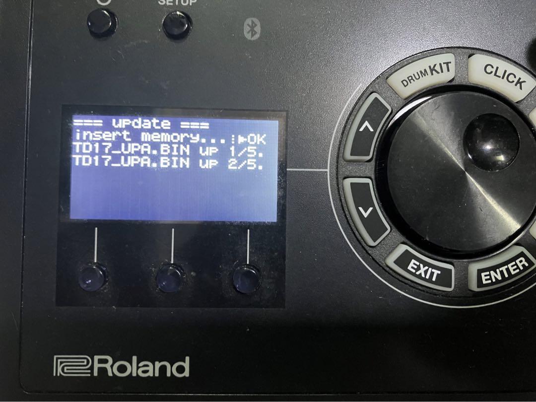 ローランド TD-17 電子ドラム Module アプデ済みVer2.01 ROLAND 音源モジュールの画像6