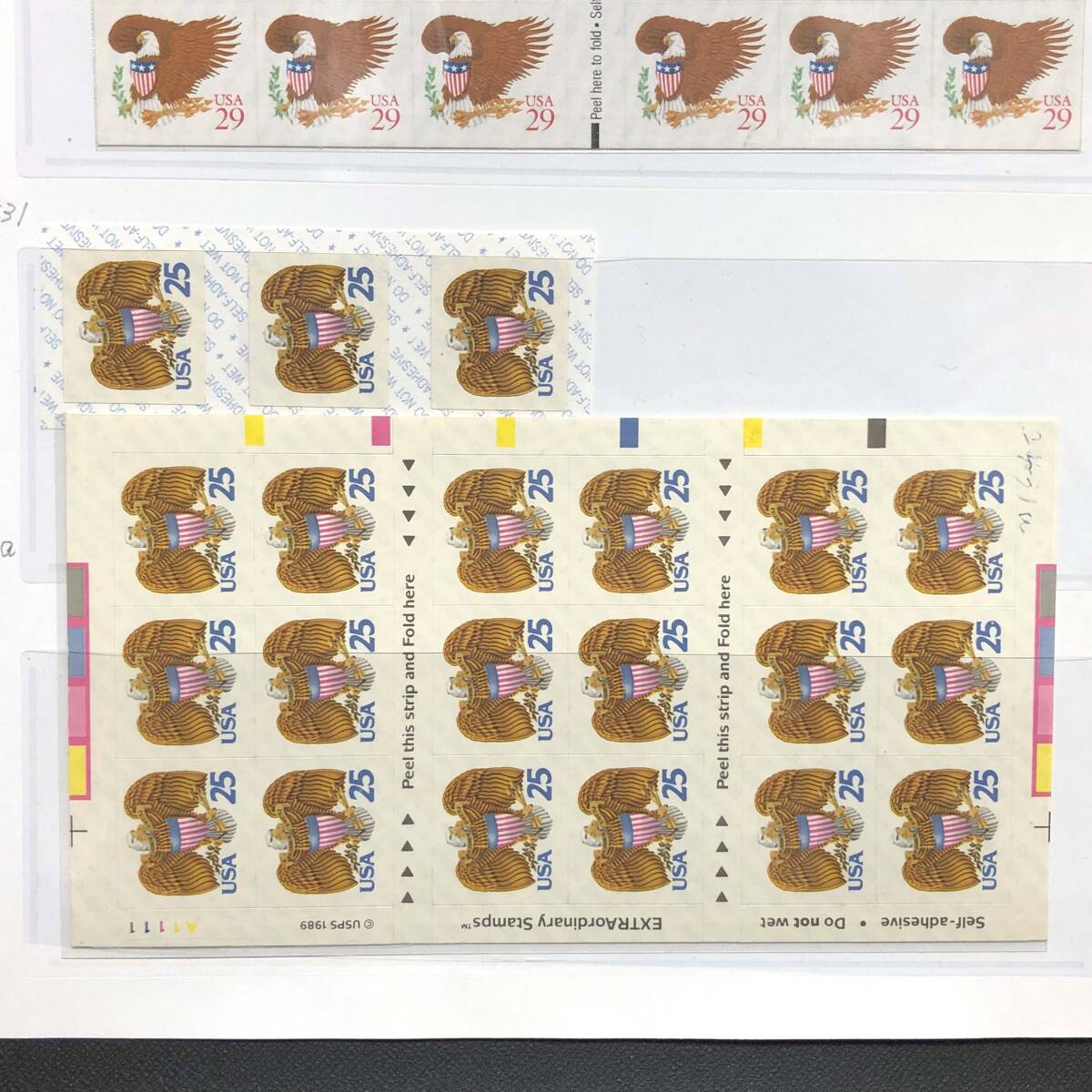 L[ foreign stamp ] America USA stamp American Eagle 25 29 collection 