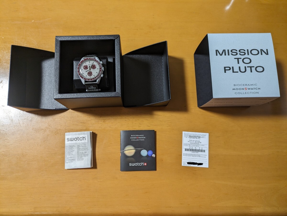 【新品未使用&正規保証期間内】 OMEGA Swatch MISSION TO PLUTOの画像2