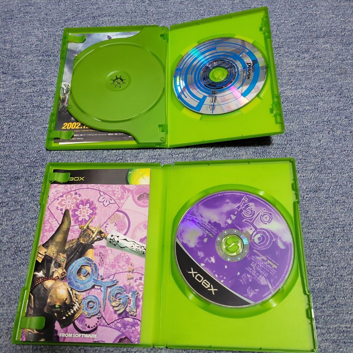 初代　Xbox　エックスボックス　4本セット　中古　OTOGI　パンツァードラグーン