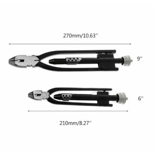 6 ワイヤーツイスタープライヤー 全長210mm ボルト類の脱落防止 ODGN2-T016_画像5