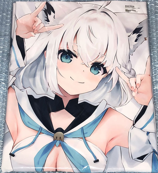 【正規品・未開封】バーチャルYoutuber ホロライブ 白上フブキ抱き枕カバー / かぼすライム うえっち / SJ有 ライクトロン版【送料無料】