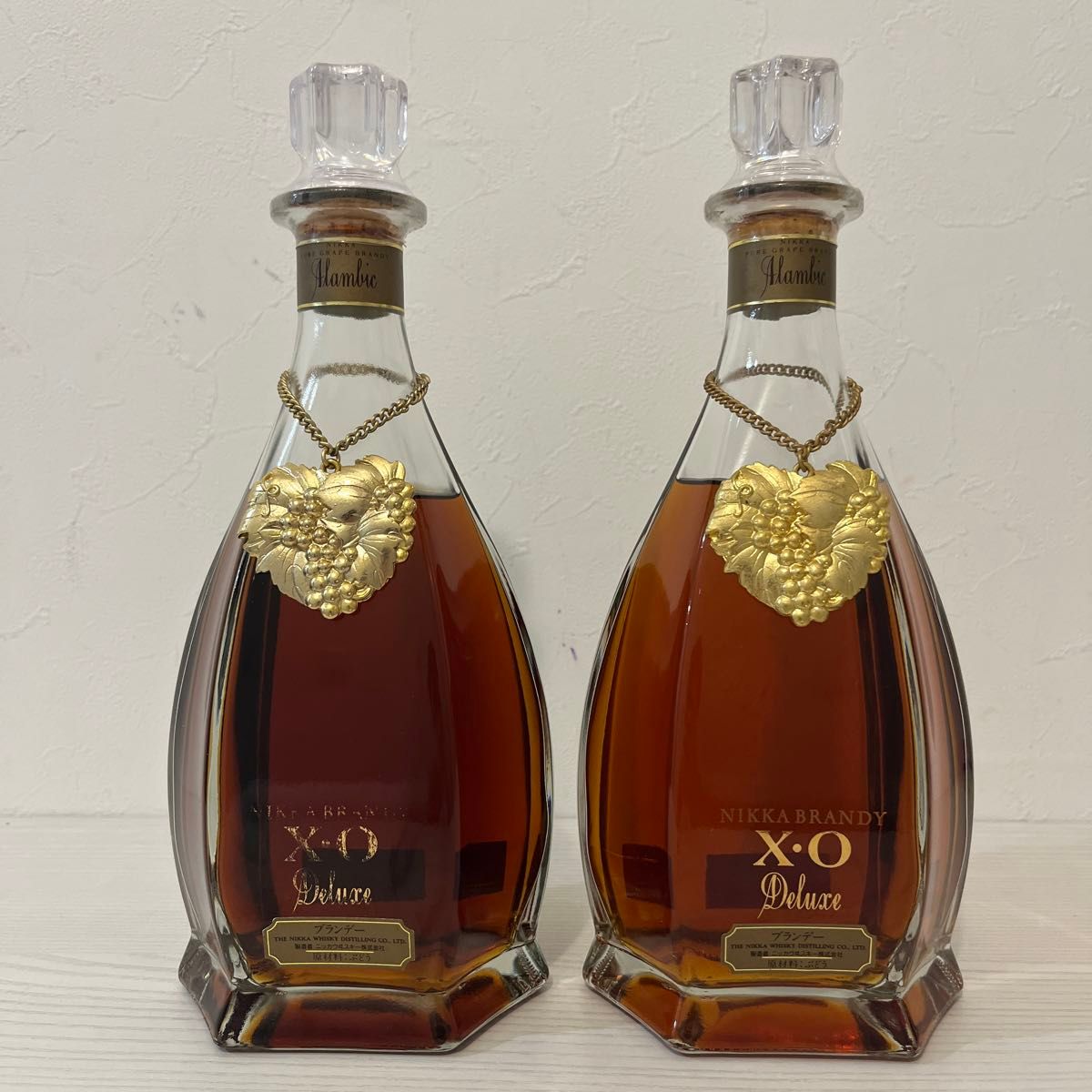 ニッカ　ブランデー　2本　XO Deluxe アランピック　終売品　古酒　