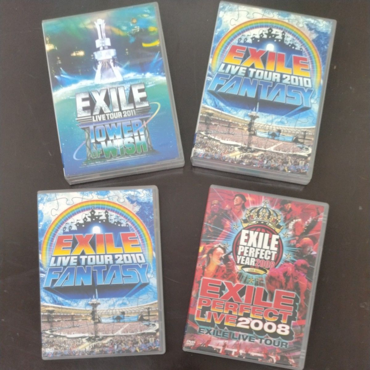 EXILE　LIVE　TOUR　DVD4本セット 
