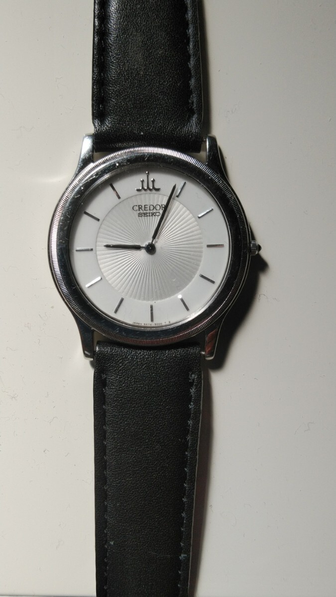 9520円 SEIKO CREDOR クレドール18KTベゼル メンズ クォーツ 9520円 SEIKO CREDOR クレドール18KTベゼル メンズ クォーツ