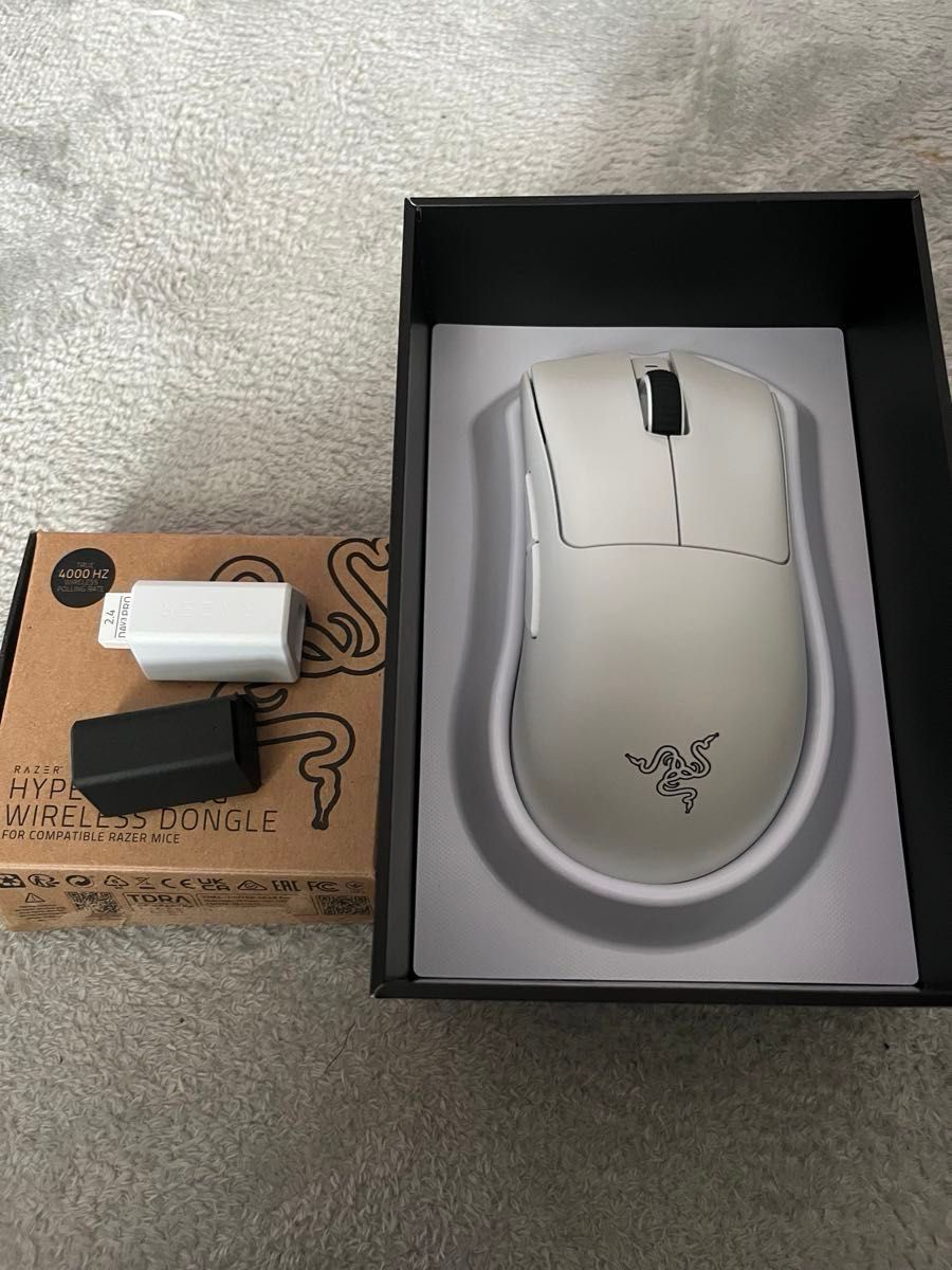 【美品】Razer DEATHADDER V3 pro と8Kドングルセット