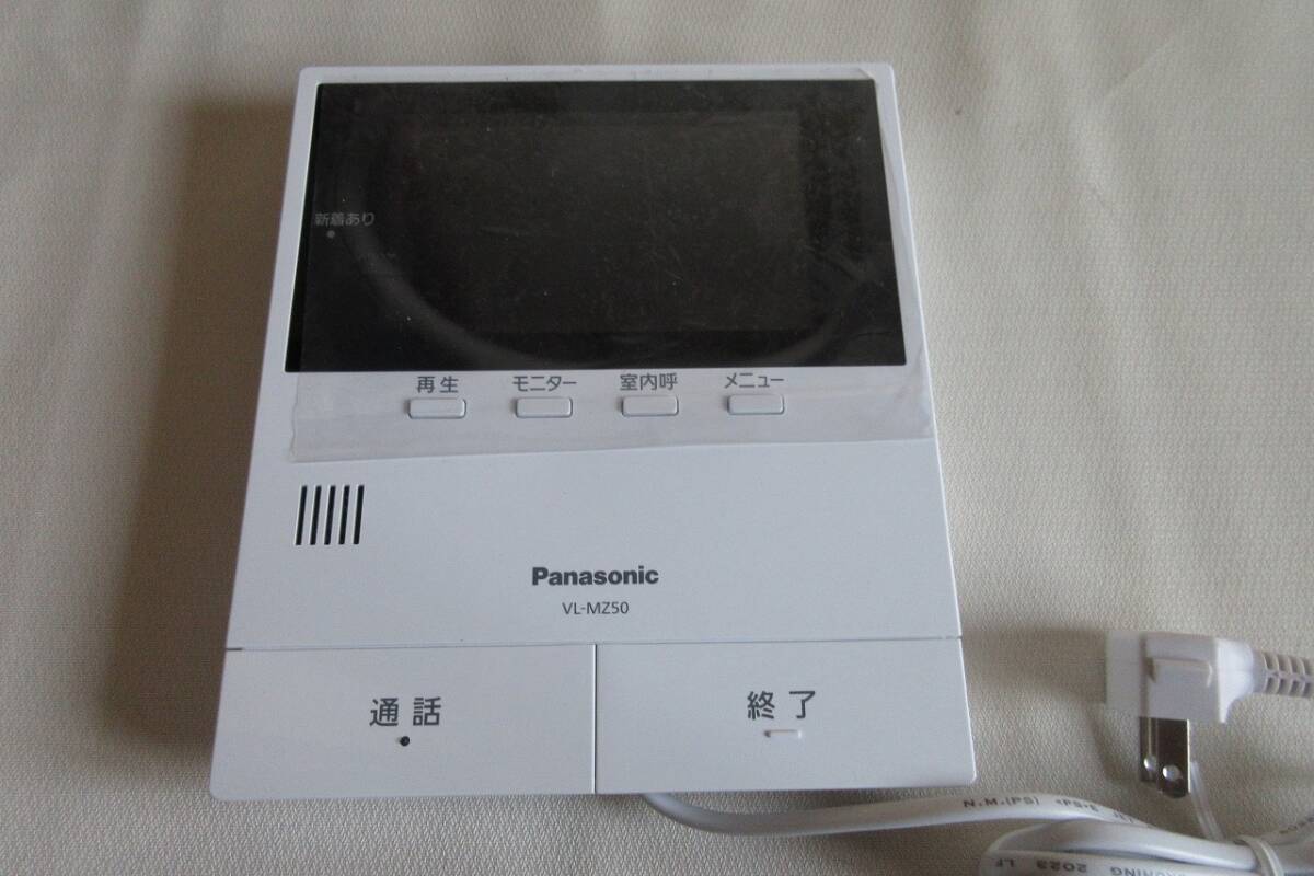 【新品未使用開封済】Panasonic　テレビドアホンVL-SZ50KF　電源コード式_画像2
