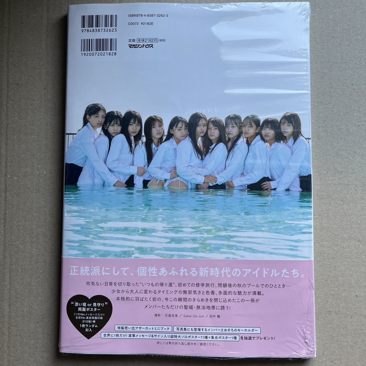 乃木坂46 5期生 写真集「あの頃、乃木坂にいた」 通常盤 封入ポスター、応募券なし 書店特典ポストカードあり 未読品_画像2