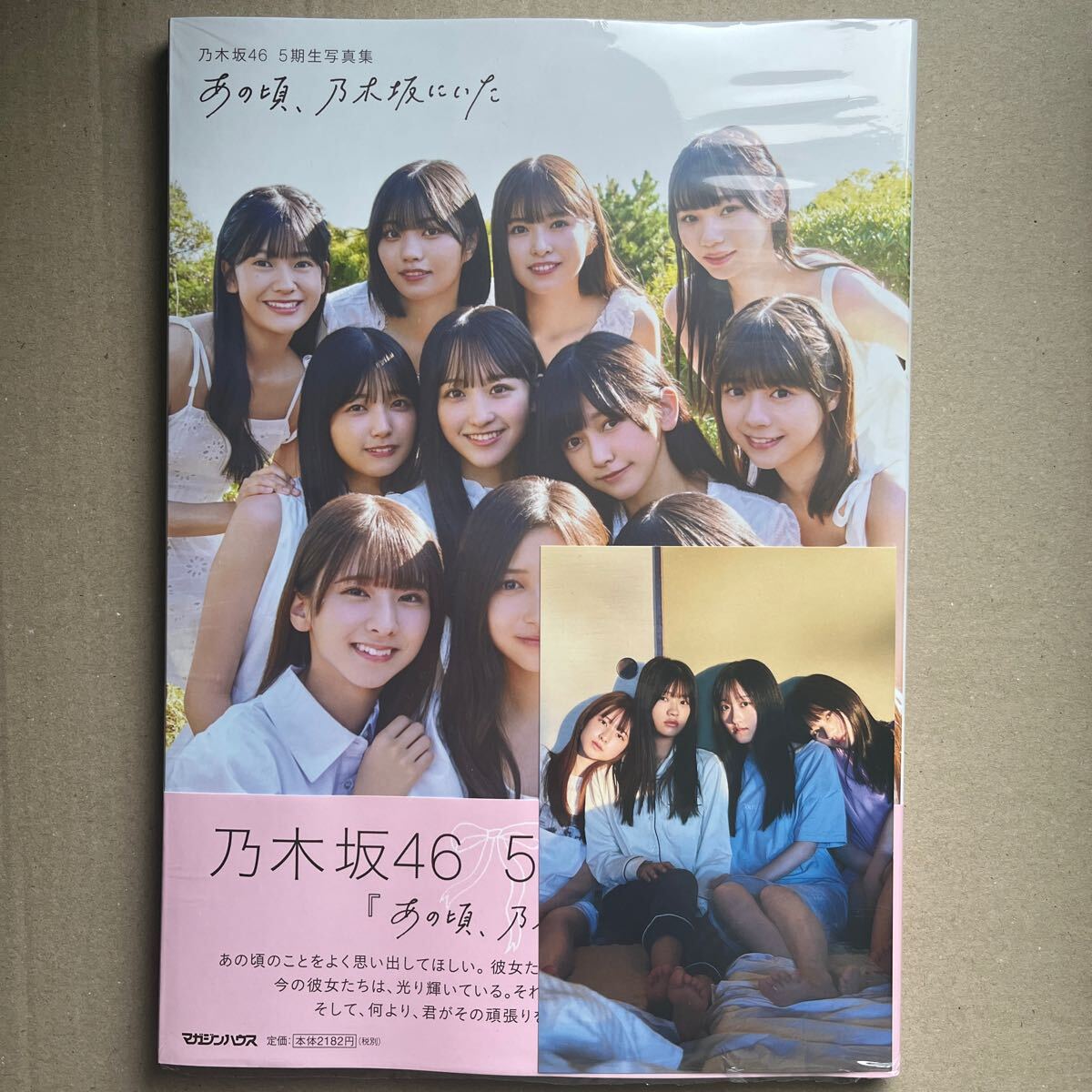 乃木坂46 5期生 写真集「あの頃、乃木坂にいた」 通常盤 封入ポスター、応募券なし 書店特典ポストカードあり 未読品_画像1