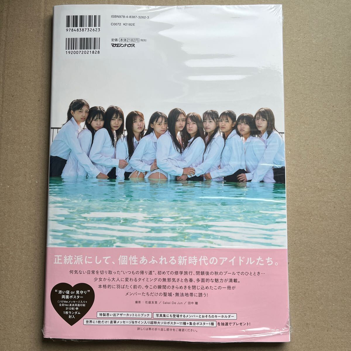 乃木坂46 5期生 写真集「あの頃、乃木坂にいた」 通常盤 封入ポスター、応募券なし 書店特典ポストカードあり 未読品 _画像2