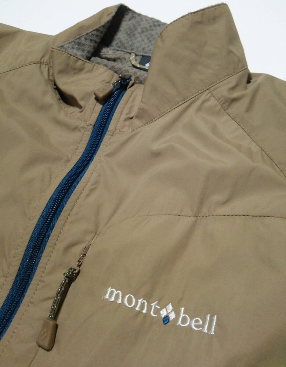 mont-bell モンベル ★最新モデル！★ ライトシェルアウタージャケット ウインドブレーカー ブルゾン ウインドシェル メンズMの画像4