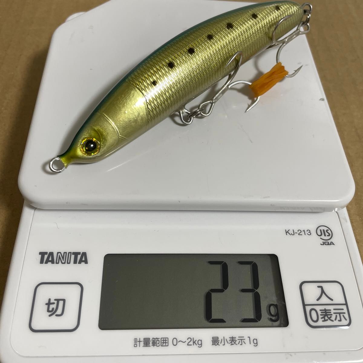 ガストン フラッシャー ウッド 約23g 約21g ★ GUSTON Flasher