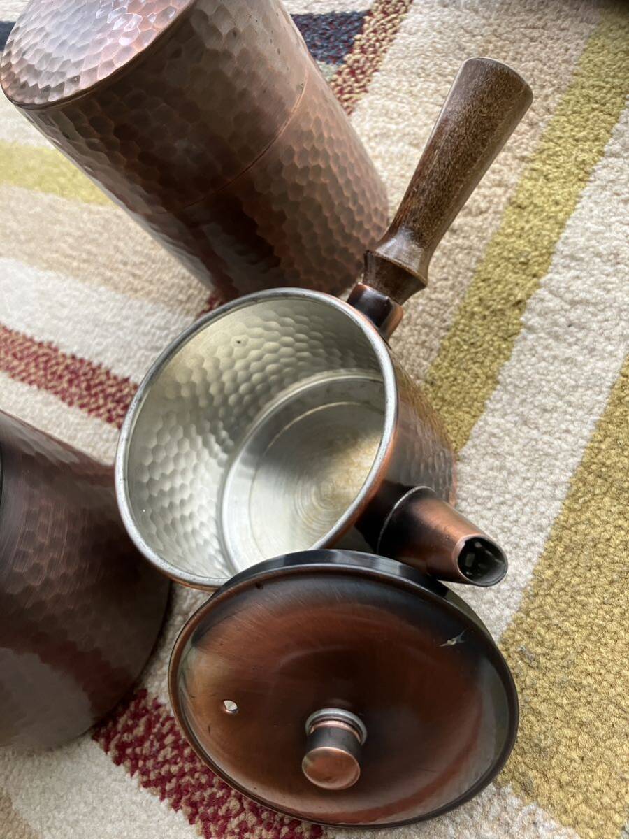 茶道具 茶器 セット　　銅製　アンティーク _画像6