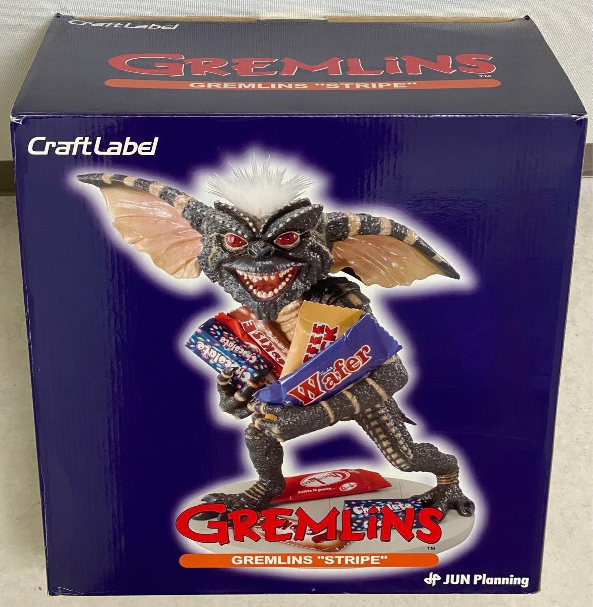 グレムリン　gremlins クラフトレーベル　ジュンプランニング製　ストライプ　フィギュア　gizmo ギズモ