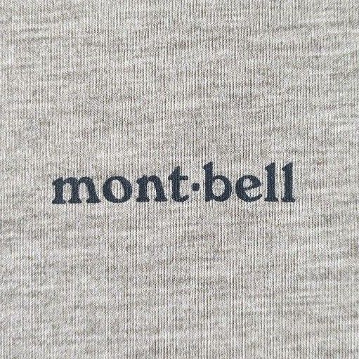 モンベル　 mont-bell　 長袖　ロンT  グレー M-W 