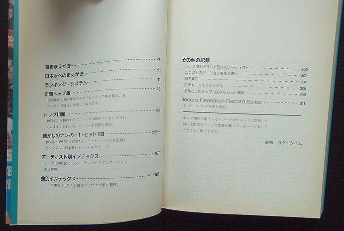 「ビルボード年間トップ40 & トップ1000ヒッツ 1955-1987」編集 ジョエル・ホイットバーン 日本版監修 かまち潤 音楽之友社 1989年発行_画像5