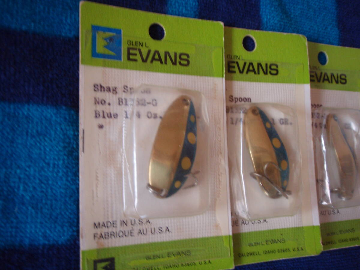 ＥＶＡＮＳ　エバンス　シャグスプーン　1/4OZ　３個セット_画像2