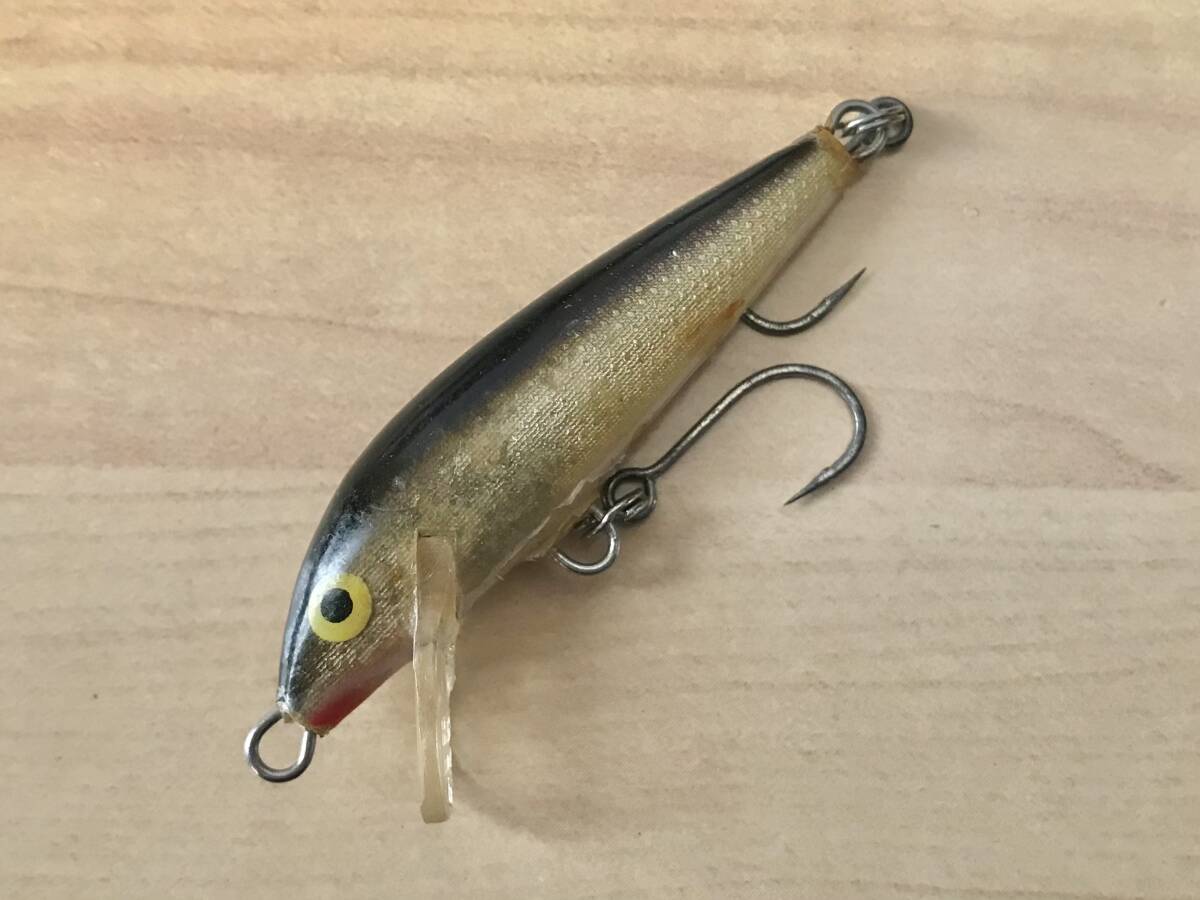 【RAPALA：F5：オリジナル フローター 5：ラパラ：ORIGINAL FLOATER 5：D】ブラックバス・トラウト・シーバス・スズキ・ラウリ ラパラ_画像1