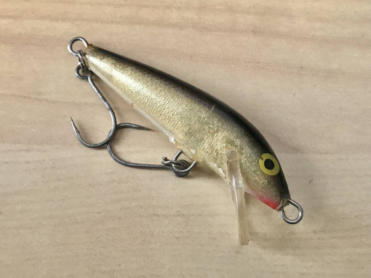 【RAPALA：F5：オリジナル フローター 5：ラパラ：ORIGINAL FLOATER 5：D】ブラックバス・トラウト・シーバス・スズキ・ラウリ ラパラ_画像2