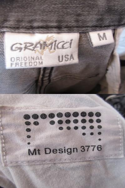 ○GRAMICCI グラミチ Mt Desing3776別注◆デニム クライミングパンツ ストレッチ◆メンズ ブラック Mサイズ_画像8