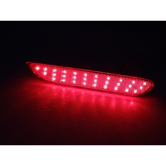 日産 60連 LED リフレクター リアバンパー ライト ランプ　リーフ　ZE0 AZEO_画像2