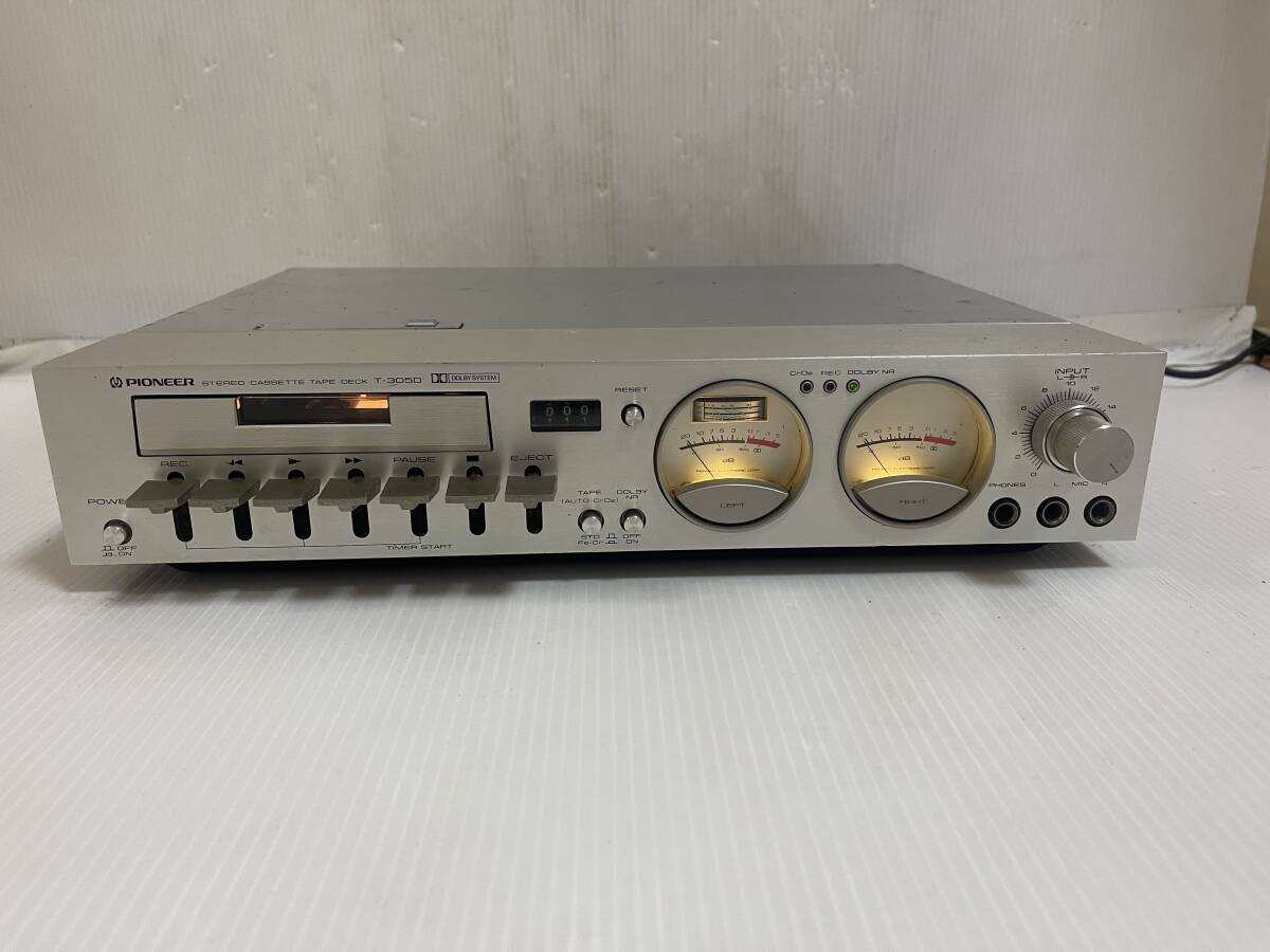 Pioneer T-3050 カセットデッキ　※ジャンク品_画像1