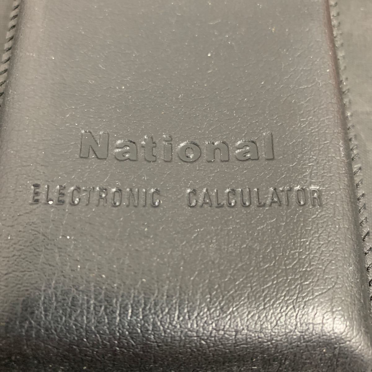 National National electron Solo van Panac8006 JE-8006 body owner manual case calculator count machine K2841
