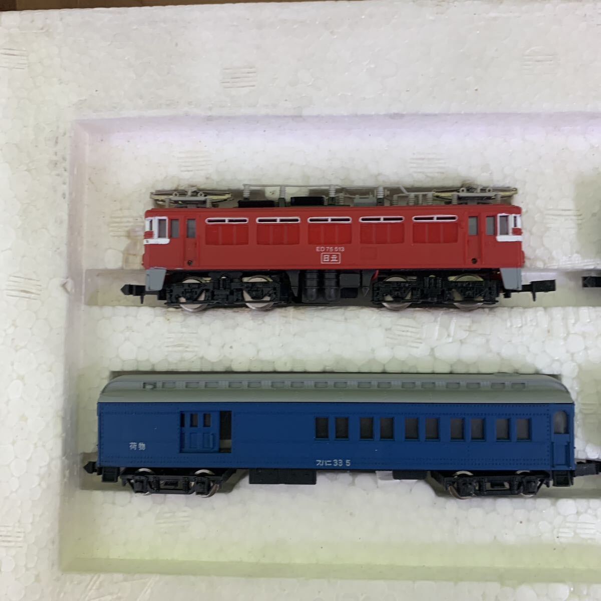 1 jpy ~ Tommy na in scale TOMY NSCALE setC ED75 passenger car set electric locomotive HN-107
