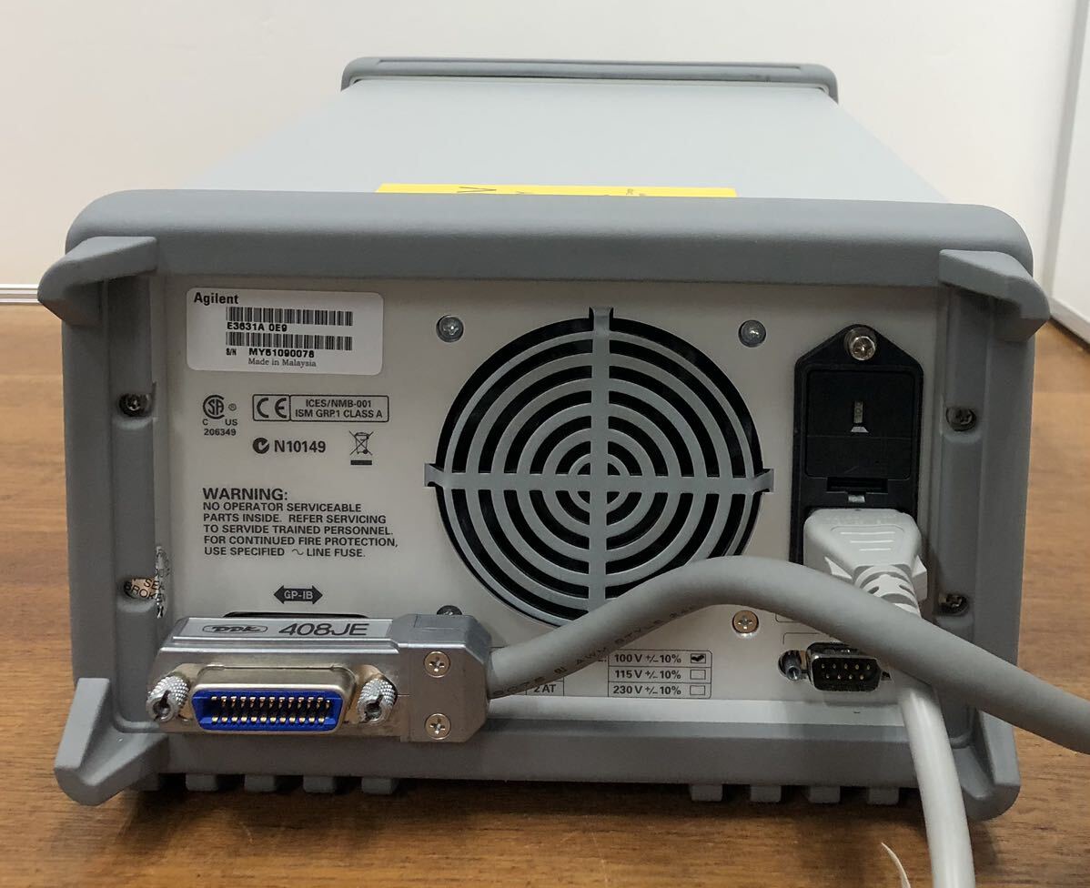 11305円 【中古品】アジレント Agilent 直流安定化電源 80W 11305円 【中古品】アジレント Agilent 直流安定化電源 80W