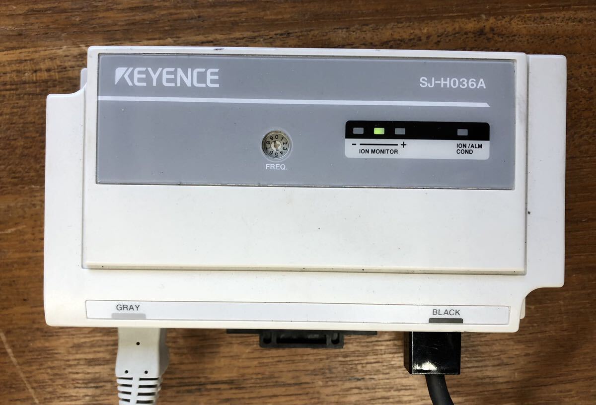 【中古品】キーエンス 超高速・シースセンシングイオナイザ KEYENCE SJ-H036Aの画像2