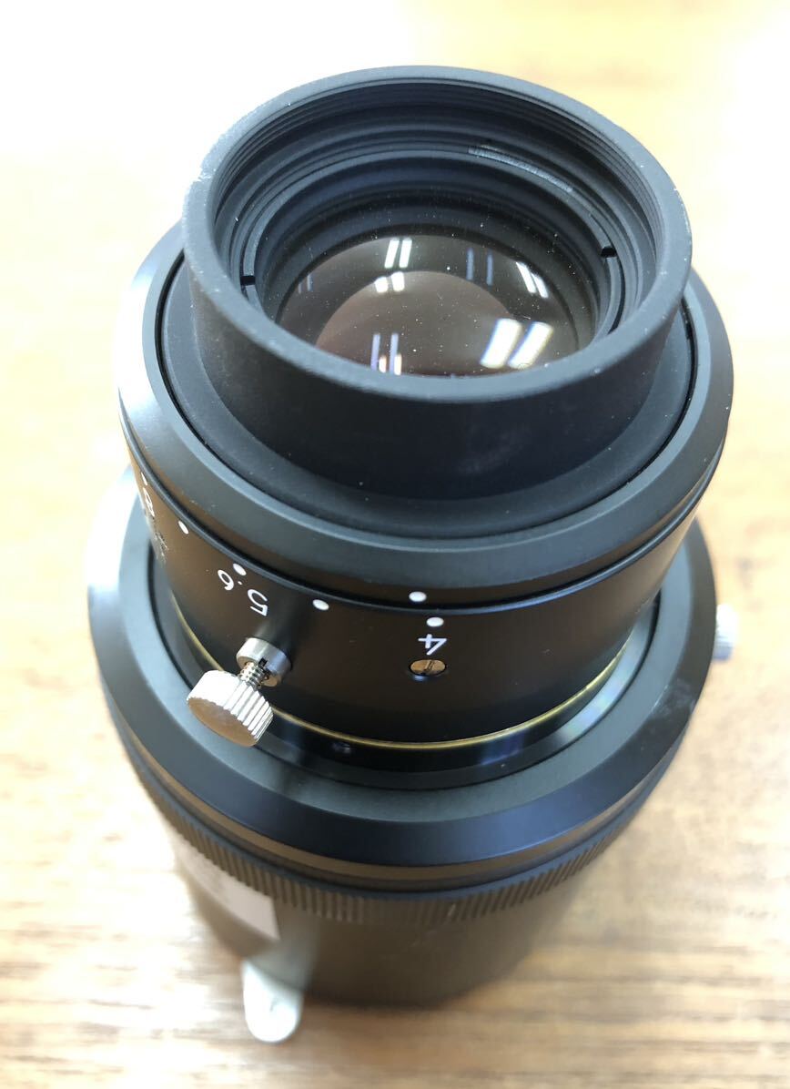 【中古品】ニコン　産業用カメラレンズ　高性能産業用レンズ 80mm　F4 Nikon Rayfact QVM05041MF_画像4