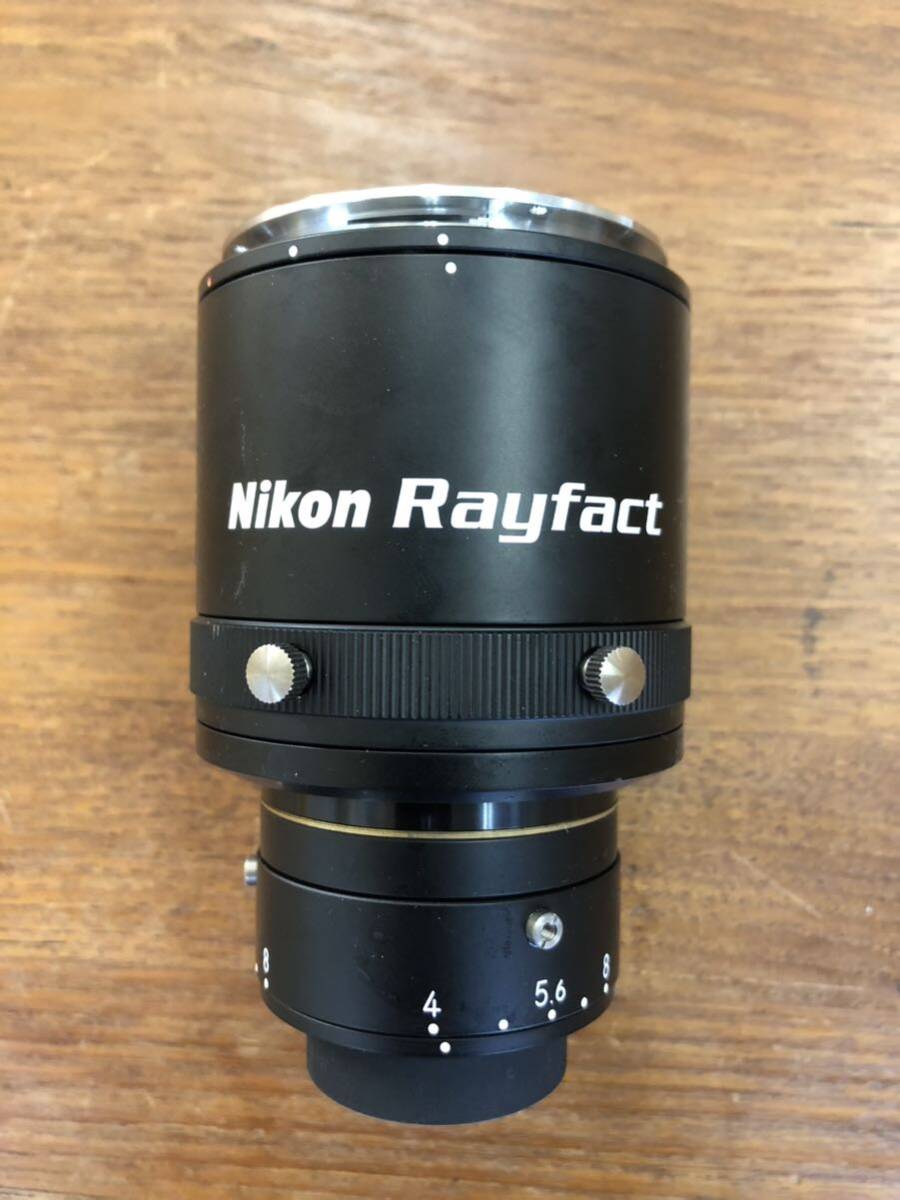 【中古品】ニコン　産業用カメラレンズ　高性能産業用レンズ 80mm　F4 Nikon Rayfact QVM05041MF_画像1