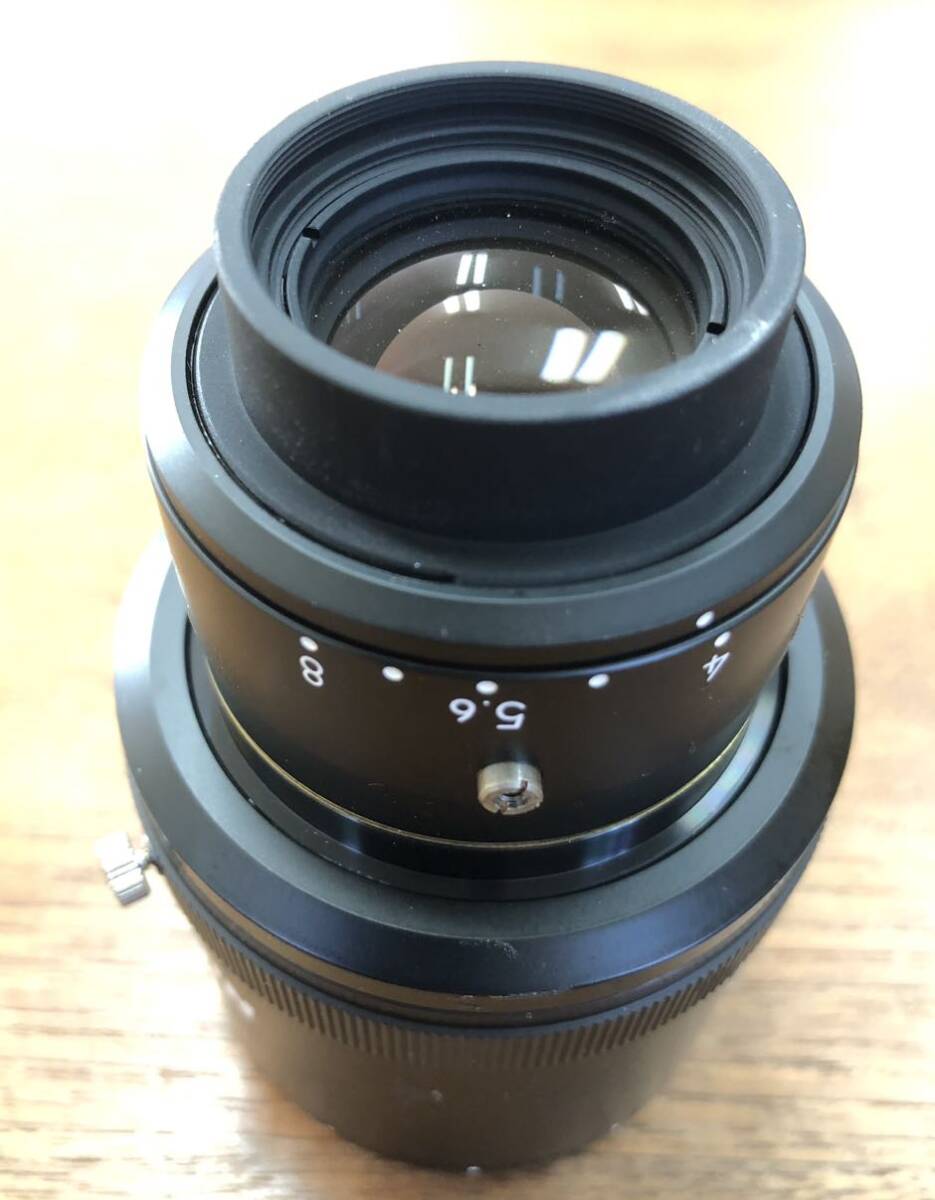 【中古品】ニコン　産業用カメラレンズ　高性能産業用レンズ 80mm　F4 Nikon Rayfact QVM05041MF_画像3