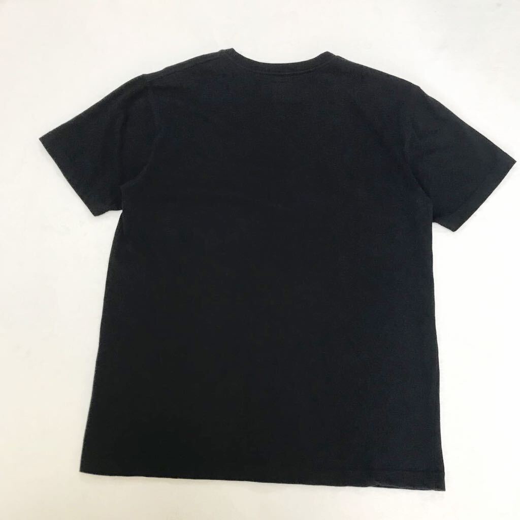 NEW ERA Tシャツ 半袖 ロゴマーク 刺繍 ビックロゴマーク プリント ブラック 黒 メンズ Ｌサイズ_画像7