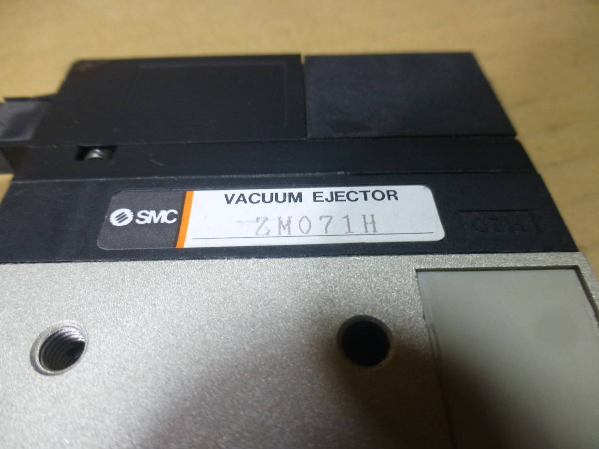 SMC VACUUM SWITCH ZSE1-00-15,VACUUM EJECTOR ZM071H,VJ114(管理番号323)_画像10