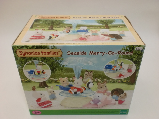 [ нераспечатанный ] Sylvanian Families иностранная версия Seaside Merry-Go-Round море сторон me Lee go- Land 