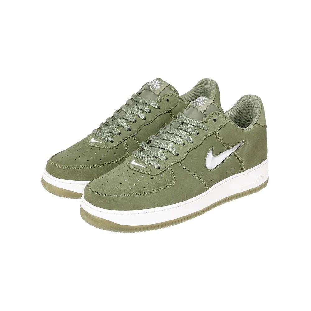 NIKE ナイキ AIR FORCE 1 LOW レトロ ジュエルスウォッシュ DV0785-300 オリーブ 27cm._画像1