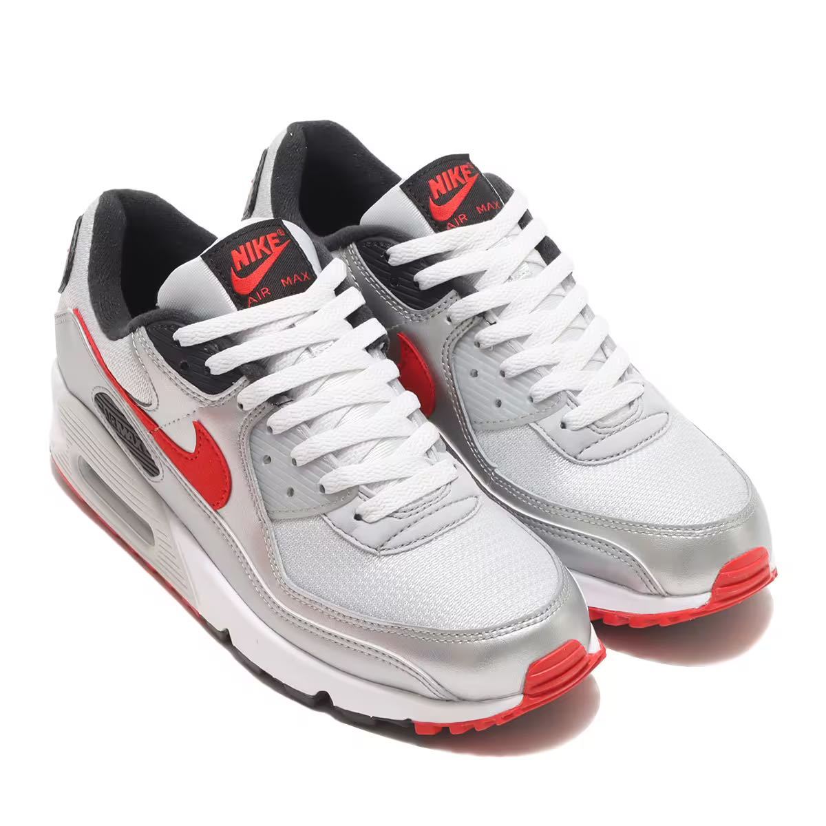 NIKE AIR MAX 90 アイコンズ DX4233-001 シルバー 27cm_画像1