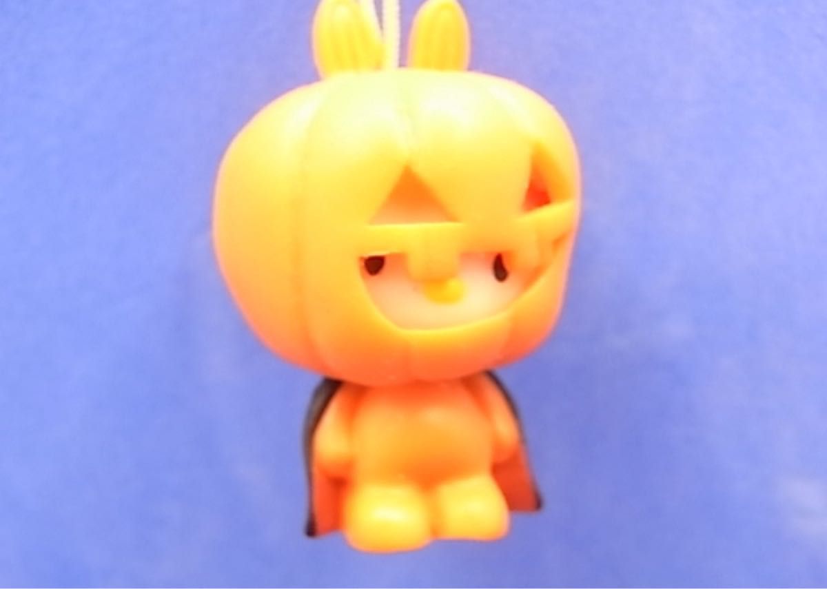 カボチャが脱げる♪ ハロー キティ×ロディ ストラップ　ハロウィン コレクション　パンプキン　2006年　リプトン　非売品 レア