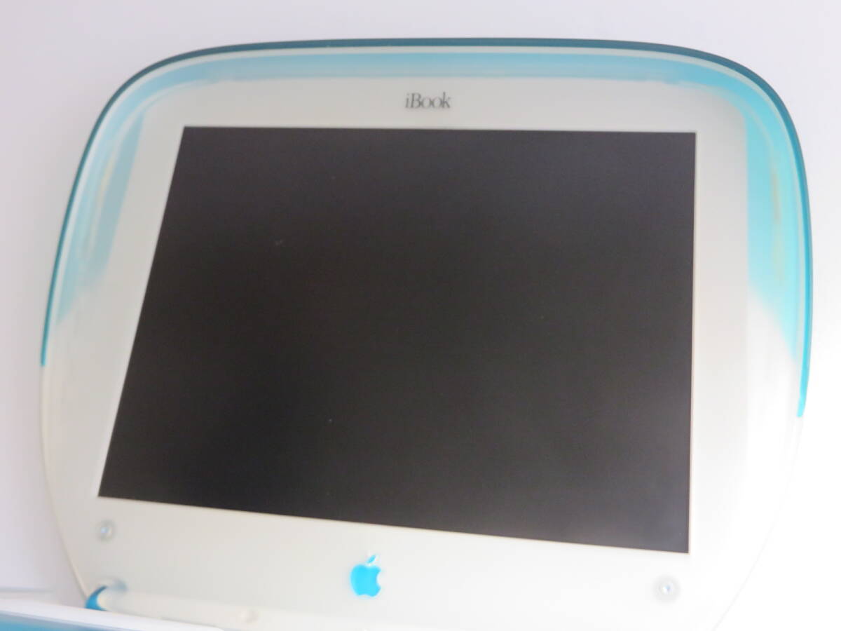 ☆ Apple iBook G3 Blueberry 300MHz Rev.A M2453 SDカード起動可良美品 おまけ付き！ ☆_画像7