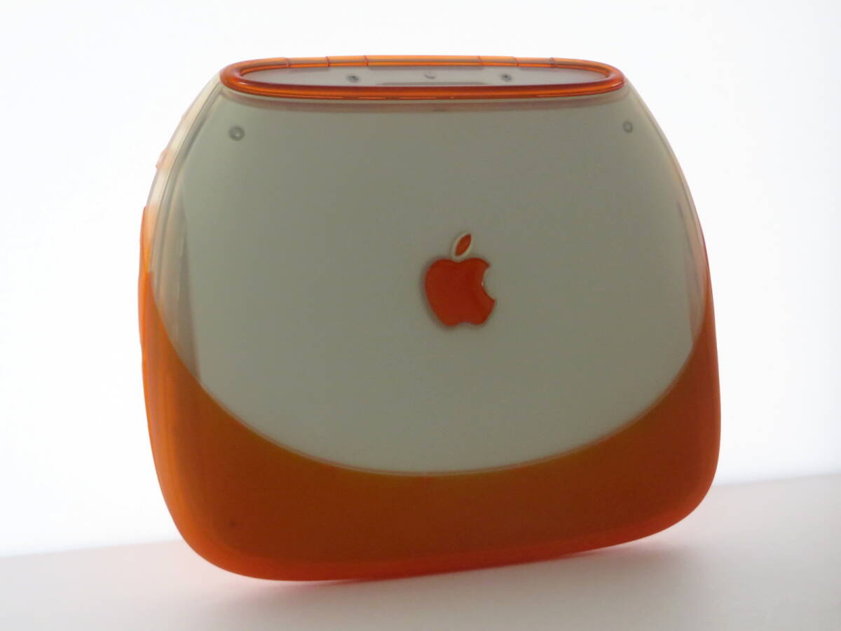 ☆ Apple iBook G3 300MHz Tangerine Rev.A M2453 SDカード起動可良美品！ ☆_画像1