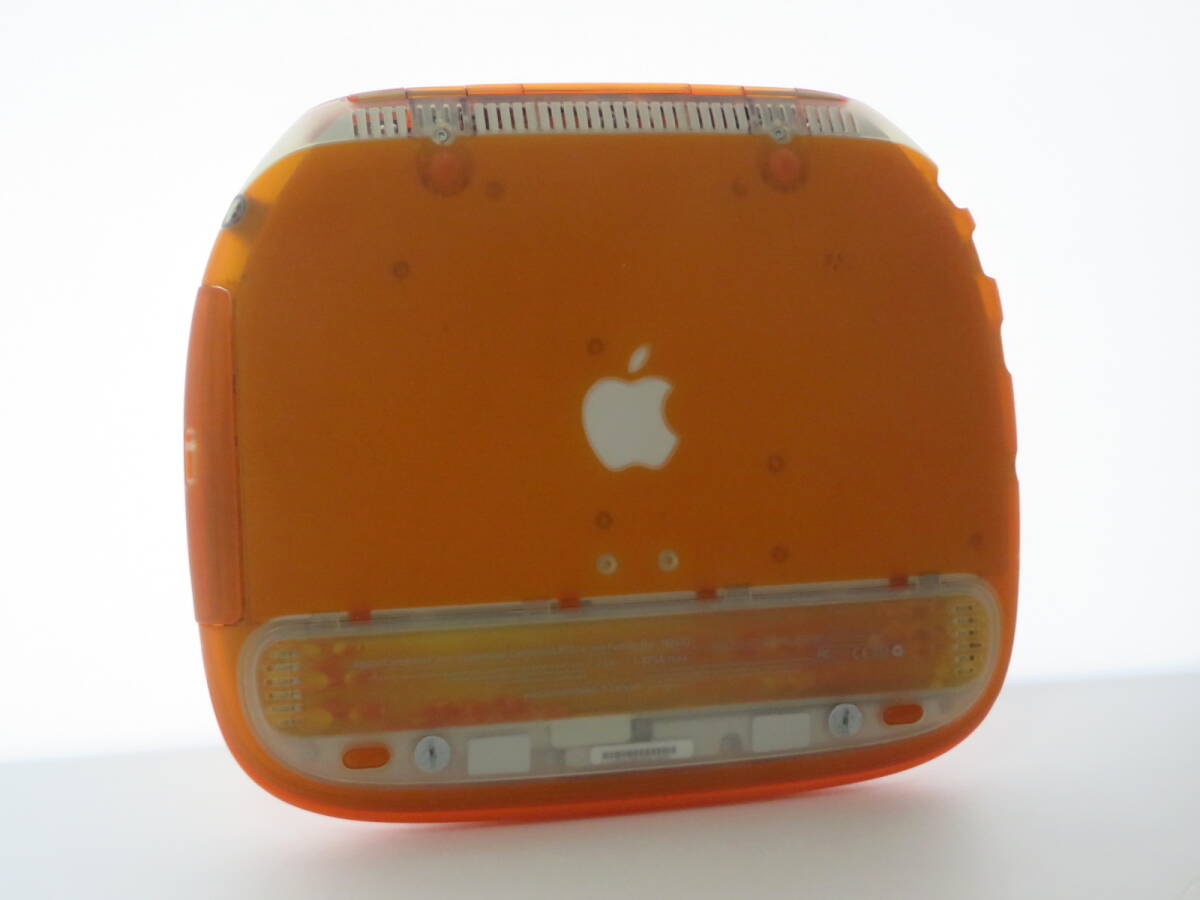 ☆ Apple iBook G3 300MHz Tangerine Rev.A M2453 SDカード起動可良美品！ ☆_画像2