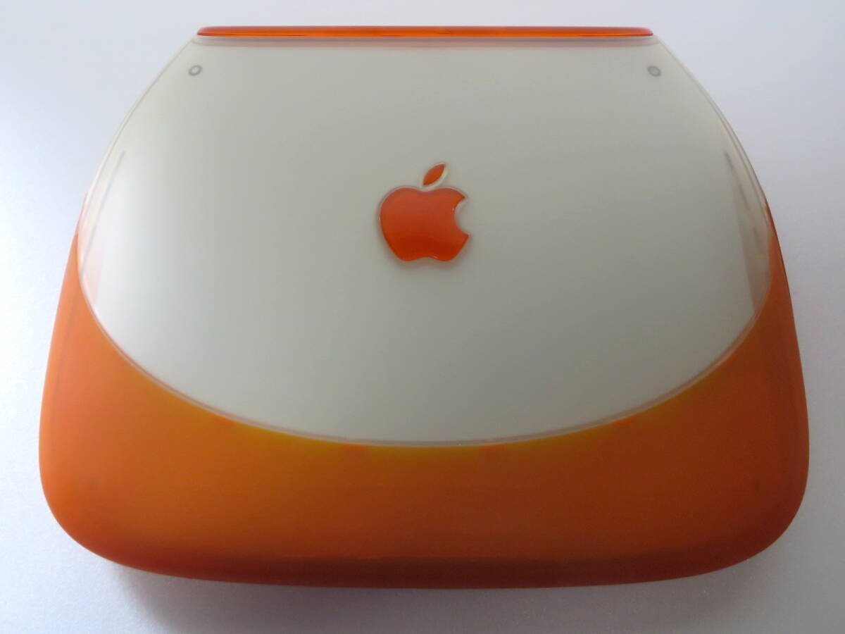 ☆ Apple iBook G3 300MHz Tangerine Rev.A M2453 SDカード起動可良美品！ ☆_画像4