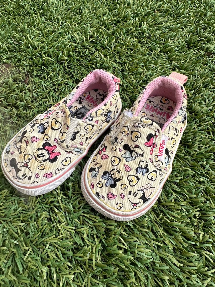 ディズニー VANS 靴　くつ　スリッポン　ベビー　キッズ