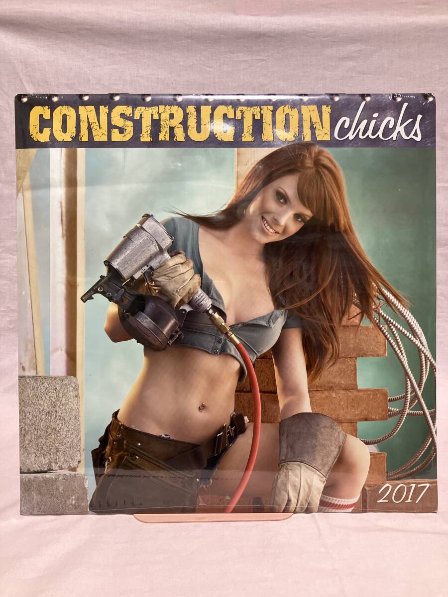 CONSTRUCTION chicks 2017カレンダー 未使用未開封